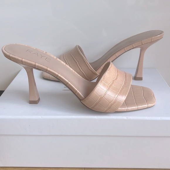 Brand new Raye heels beige - Picture 2 of 3